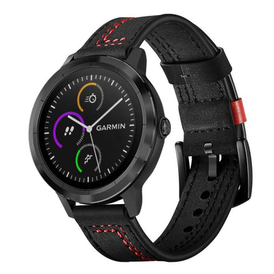 Se Garmin Vivoactive 3 / Vivomove HR - Design Ægte læder urrem - Sort ❤ Kæmpe udvalg i Capida ❤ Hurtig levering: 1 - 2 Hverdage samt billig fragt - Varenummer: CPD-V33680600139A og barcode / Ean: på lager - Udsalg på Bolig og fritid Spar op til 54% - Over 1354 design mærker på udsalg