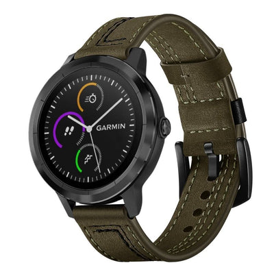 Se Garmin Vivoactive 3 / Vivomove HR / Galaxy Watch 42mm - Design Ægte læder urrem - Grøn ❤ Kæmpe udvalg i Capida ❤ Hurtig levering: 1 - 2 Hverdage samt billig fragt - Varenummer: CPD-V33680600139B og barcode / Ean: på lager - Udsalg på Bolig og fritid Spar op til 53% - Over 1354 design mærker på udsalg