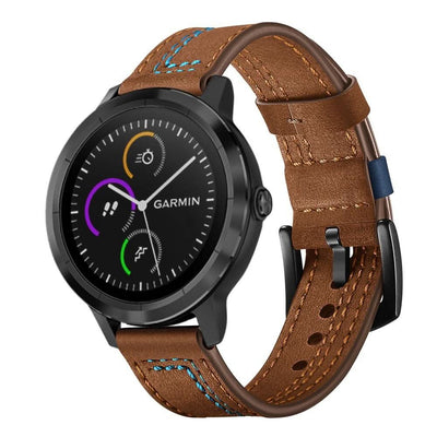 Se Garmin Vivoactive 3 / Vivomove HR - Design Ægte læder urrem - Brun ❤ Kæmpe udvalg i Capida ❤ Hurtig levering: 1 - 2 Hverdage samt billig fragt - Varenummer: CPD-V33680600139C og barcode / Ean: på lager - Udsalg på Bolig og fritid Spar op til 52% - Over 1354 design mærker på udsalg