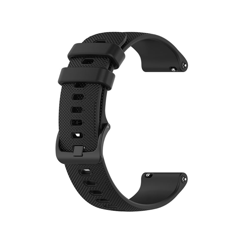 Garmin venu/vivomove 3/Garmin move 3 - Silikone rem 20 mm - Sort