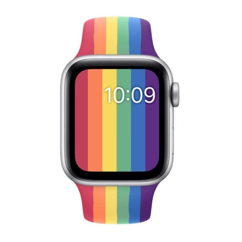 Se Apple Watch Series 7/6/5/4/3/2/1 - 45/44/42mm - Silikone urrem - Passer til håndled 16-22cm - Regnbue Style ❤ Kæmpe udvalg i Capida ❤ Hurtig levering: 1 - 2 Hverdage samt billig fragt - Varenummer: CPD-V33680600470A og barcode / Ean: på lager - Udsalg på Bolig og fritid Spar op til 52% - Over 1354 kendte brands på udsalg