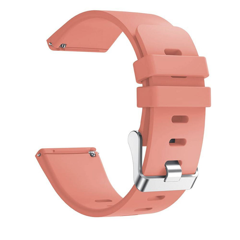 Fitbit Versa Lite/Versa/Versa 2 - Silikone rem - Str. L - Pink