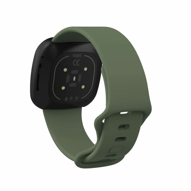 Se Fitbit Versa 3 / Sense - Silikone urrem 22.5mm Str. L - Mørkegrøn ❤ Kæmpe udvalg i Capida ❤ Hurtig levering: 1 - 2 Hverdage samt billig fragt - Varenummer: CPD-V33680600792F og barcode / Ean: på lager - Udsalg på Bolig og fritid Spar op til 53% - Over 1324 kendte brands på udsalg