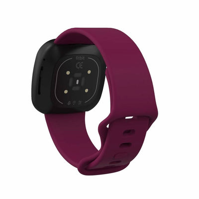 Se Fitbit Versa 3 / Sense - Silikone urrem 22.5mm Str. L - Vinrød ❤ Kæmpe udvalg i Capida ❤ Hurtig levering: 1 - 2 Hverdage samt billig fragt - Varenummer: CPD-V33680600792G og barcode / Ean: på lager - Udsalg på Bolig og fritid Spar op til 52% - Over 1324 kendte brands på udsalg