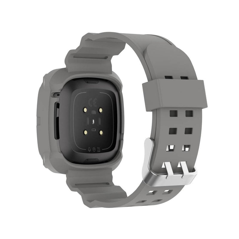 Fitbit Versa 3 - Silikone rem 20mm - Grå