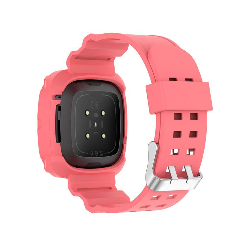 Fitbit Versa 3 - Silikone rem 20mm - Rosa