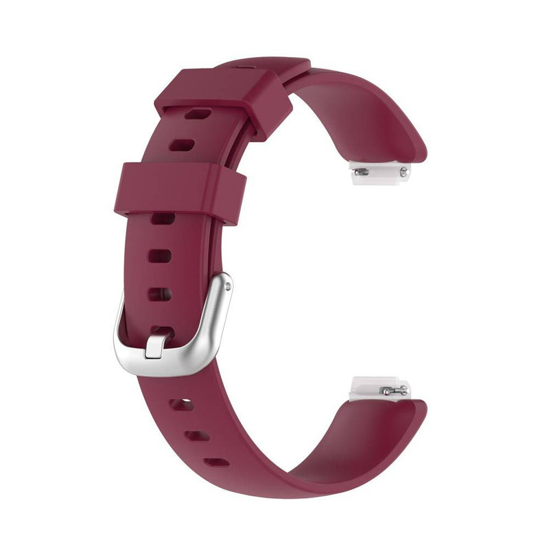 Fitbit Inspire 2/Ace 3 - Gummi urrem - Str. S - Vinrød