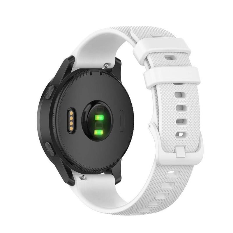 Garmin Venu 2/Vivoactive 4 - Sports urrem 22 mm - Hvid