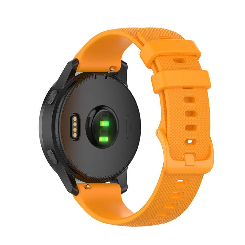 Garmin Venu 2/Vivoactive 4 - Sports urrem 22 mm - Gul