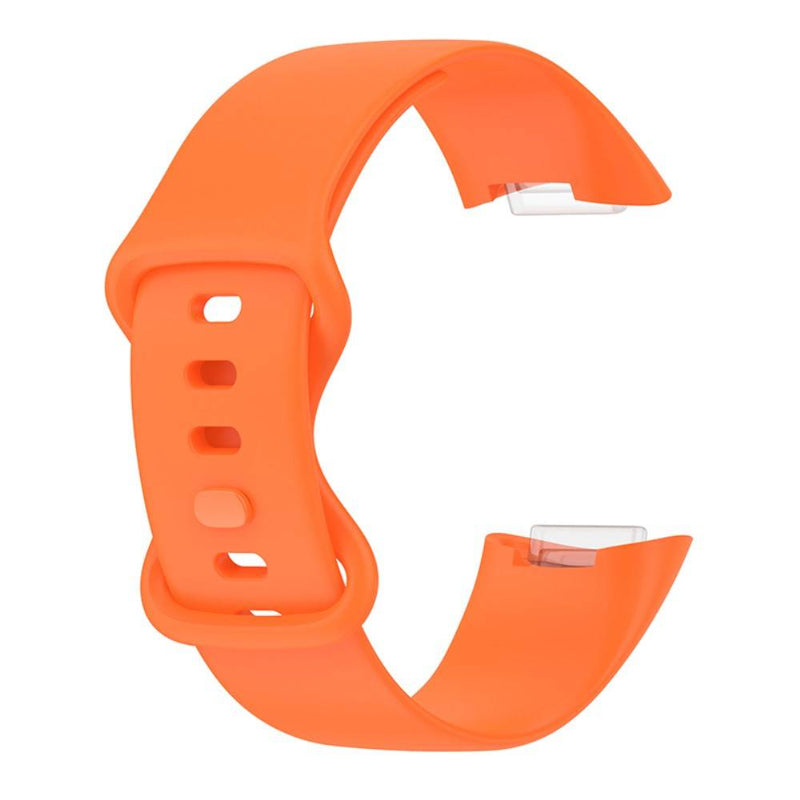 Fitbit Charge 5 - Silikone sports rem - Str. S - Orange