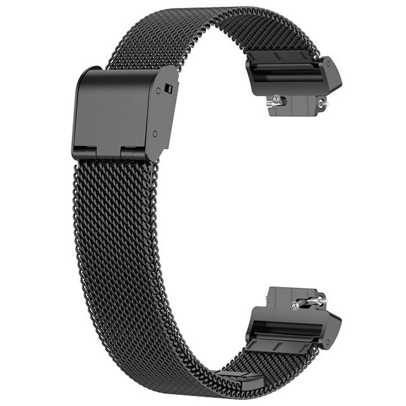 Fitbit Inspire 3 - Mesh Urrem i rustfrit stål - Sort