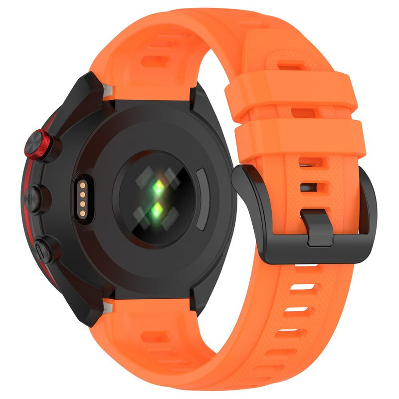 Garmin Approach S70 47mm - Silikone urrem 22mm - Orange