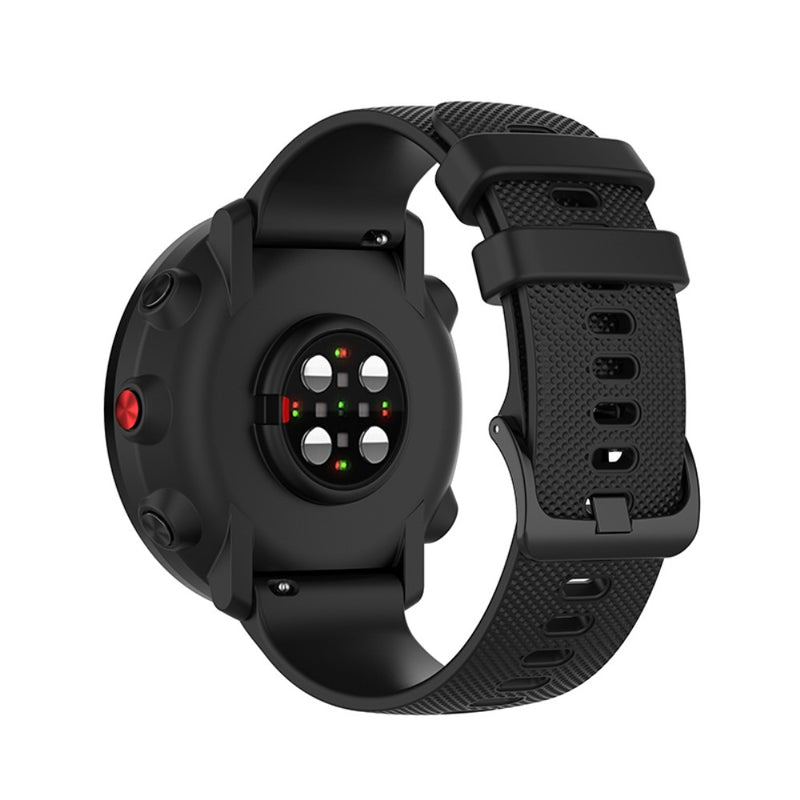 Garmin Vivoactive 4 / Garmin Active - Silikone urrem 22mm - Sort