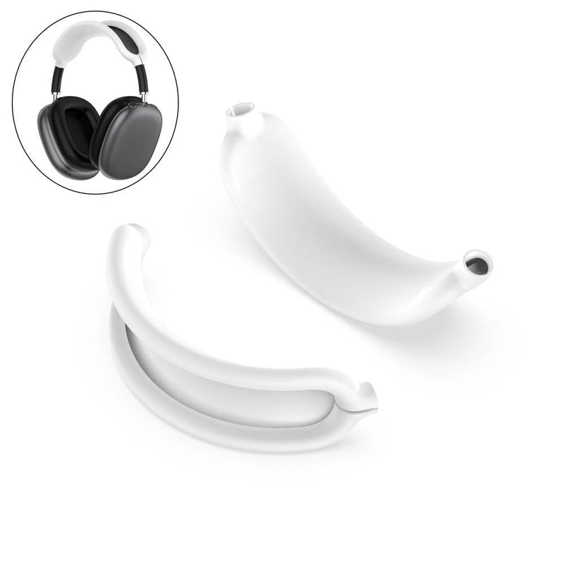 Airpods Max - Silikone Headband beskyttelsespude - Hvid