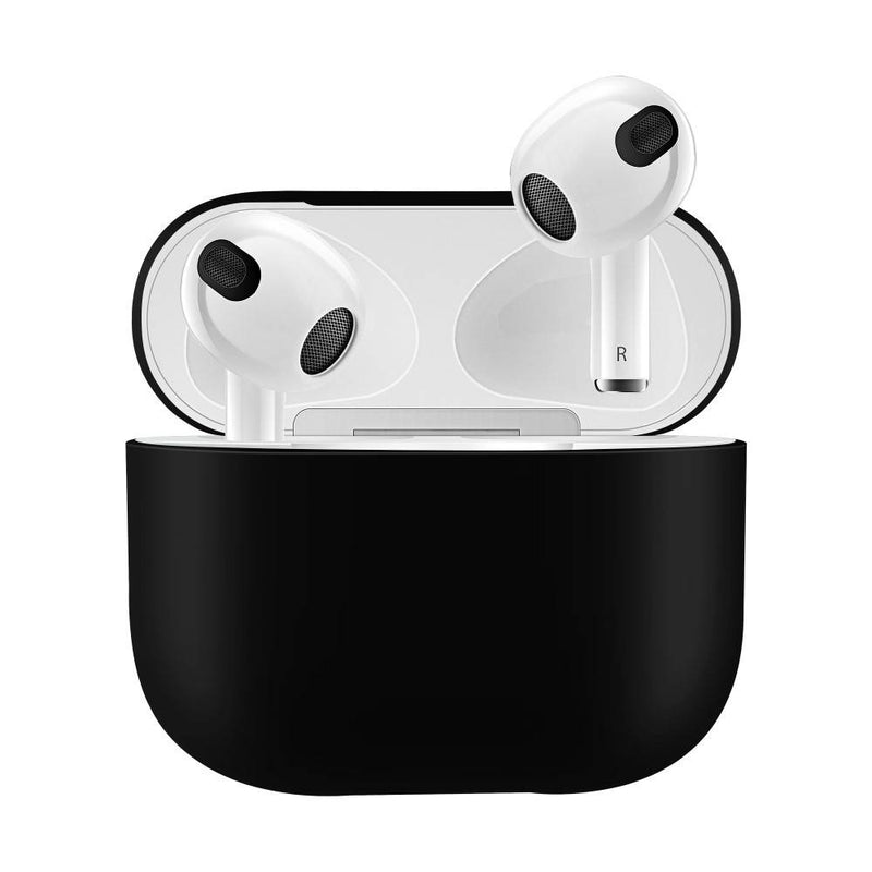 AirPods 3 - Slim design silikone beskyttelses cover til opladerbox - Sort