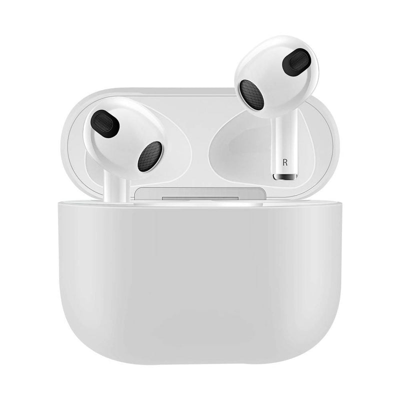 AirPods 3 - Slim design silikone beskyttelses cover til opladerbox - Hvid