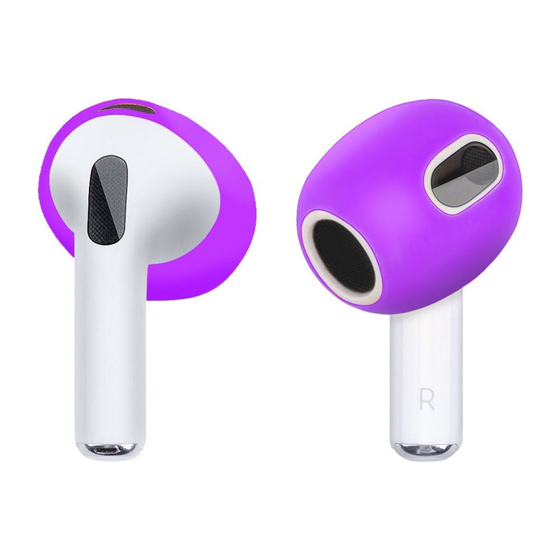 Apple AirPods 3 Silikone Earbuds Tips beskyttelsescover - Mørkelilla