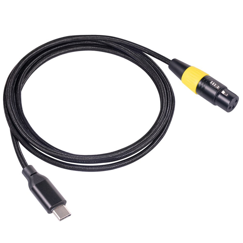 TY07F USB-C (han) til XLR (hun) adapter kabel - 2m