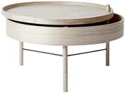 Se Audo Copenhagen Turning Table, White Oak ø65 cm, Bl Str H36cm x Ø65cm - Sofaborde ❤ Stort online udvalg i Audo Copenhagen ❤ Meget billig fragt og hurtig levering: 1 - 2 hverdage - Varenummer: MGS-S00321112 og barcode / Ean: 5709262990153 på lager - Udsalg på Bolig - Møbler - Borde - Sofaborde Spar op til 54% - Over 1192 kendte brands på udsalg