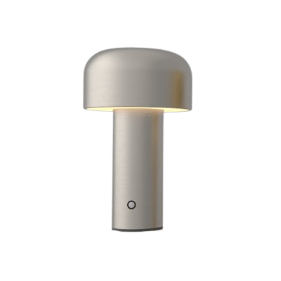 LEDlife Mushroom bordlampe - Sølv, genopladelig, touch dæmpbar, IP20 - Dæmpbar : Dæmpbar, Kulør : Varm