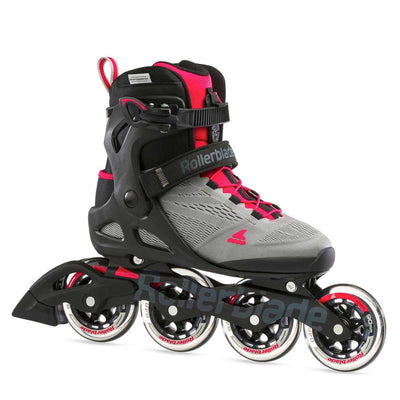 Se Rollerblade Macroblade 90 W Inline Rulleskøjte Grå/Pink 36.5 ✔ Kæmpe udvalg i  Rollerblade ✔ Hurtig levering: 1 - 2 Hverdage samt billig fragt - Varenummer: JUCO-7100500_36-5 og barcode / Ean: '8050459822809 på lager - Udsalg på Rulleskøjter inliner Spar op til 65% - Over  857 kendte brands på udsalg