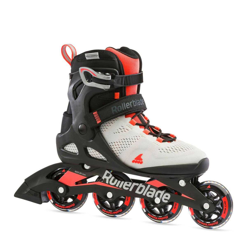 Se Rollerblade Macroblade 80 W Inliner Rulleskøjte Glacier Grey/Coral 37 ✔ Kæmpe udvalg i  Rollerblade ✔ Hurtig levering: 1 - 2 Hverdage samt billig fragt - Varenummer: JUCO-7100700_42 og barcode / Ean: &