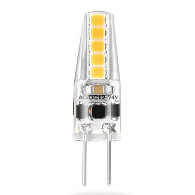 LEDlife SILI2 G4 LED pære - 2W, dæmpbar, 12V/24V AC/DC, G4 - Dæmpbar : Dæmpbar, Kulør : Varm