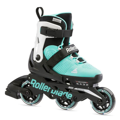 Se Rollerblade Microblade 3WD - Inline Rulleskøjte Aqua/Hvid 36.5-40.5 ✔ Kæmpe udvalg i  Rollerblade ✔ Hurtig levering: 1 - 2 Hverdage samt billig fragt - Varenummer: JUCO-7221700_2V6_36-5_40-5 og barcode / Ean: '8050459900477 på lager - Udsalg på Rulleskøjter inliner Spar op til 63% - Over  857 kendte brands på udsalg