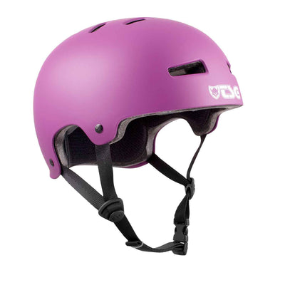 Se TSG Evolution Skaterhjelm Satin Purplemagic 57-59 cm ✔ Kæmpe udvalg i  TSG ✔ Hurtig levering: 1 - 2 Hverdage samt billig fragt - Varenummer: JUCO-750461-55-582 og barcode / Ean: '7640357491842 på lager - Udsalg på Hjelm Spar op til 53% - Over  785 kendte brands på udsalg