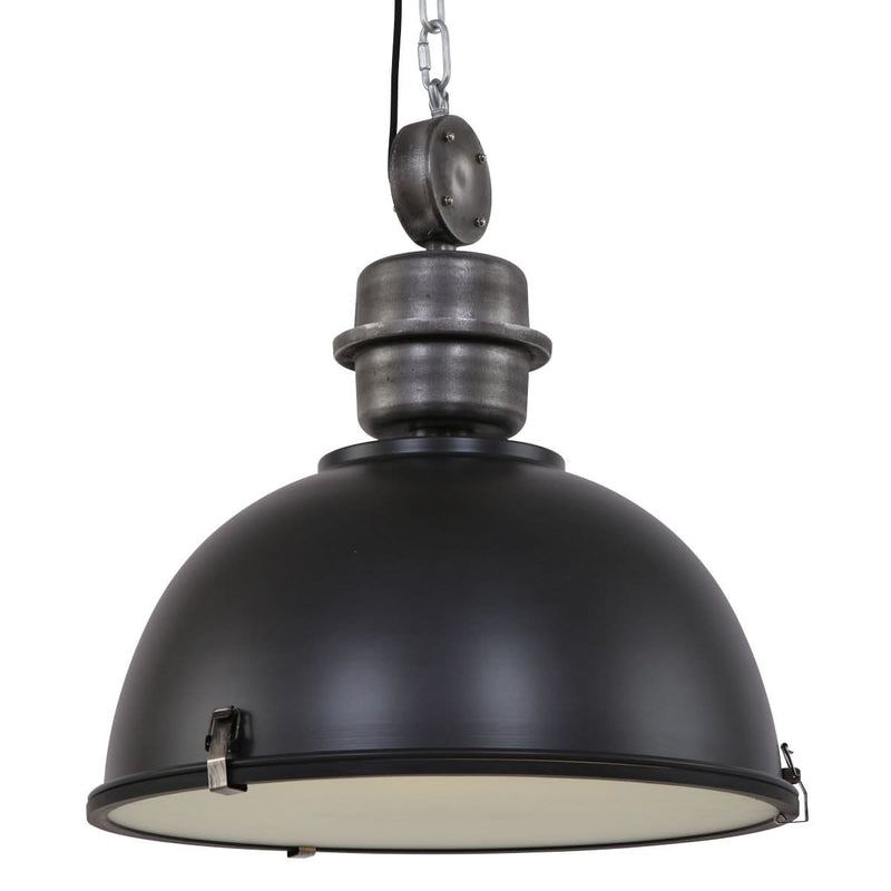 Bikkel - loftlampe ø 52 cm, tre forskellige finish Metal - sort