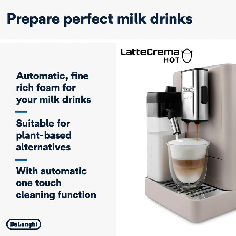 Se Delonghi Rivelia Exam440.55.BG - Kaffemaskiner ❤ Stort online udvalg i Delonghi ❤ Meget billig fragt og hurtig levering: 1 - 2 hverdage - Varenummer: MGS-S13092173 og barcode / Ean: 8004399026711 på lager - Udsalg på Bolig - Køkkenudstyr - Kaffe & te - Kaffemaskiner Spar op til 55% - Over 1354 kendte brands på udsalg