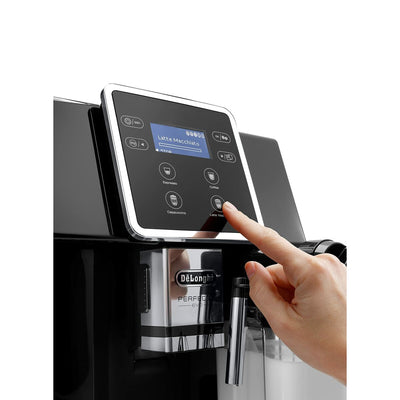 Kaffemaskine / espresso automatisk DeLonghi EVO ESAM420.40.B Sort 1350 W