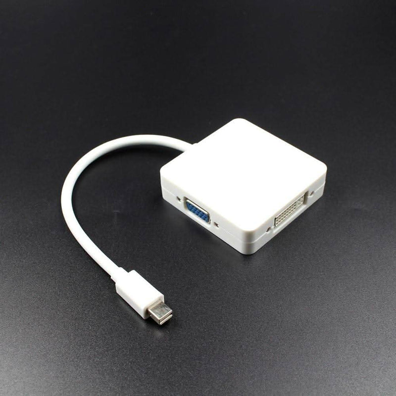 Se Adapter 3-i-1 design - Mini displayport thunderbolt til DVI+VGA+HDMI adapter - Hvid ❤ Kæmpe udvalg i Capida ❤ Hurtig levering: 1 - 2 Hverdage samt billig fragt - Varenummer: CPD-V33801201602A og barcode / Ean: på lager - Udsalg på PC-Mac Tilbehør/Kabler & Adaptere/Billedkabler/Mini Displayport kabler/Mini Displayport adapter kabel Spar op til 67% - Over 1354 design brands på udsalg