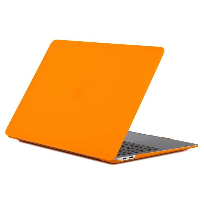 MacBook Air 13 (2020/2019/2018) - Mat Hard Cover Front+Bagcover - Orange