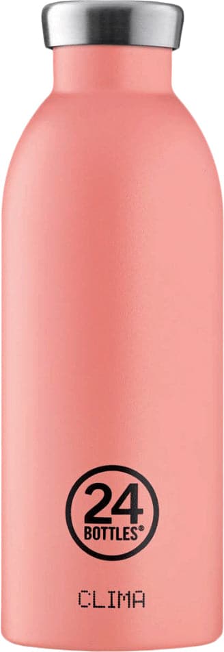 Se 24Bottles Clima 500 ml Stone Finish - Blush Rose Str 7,3 x 20,5 cm - Drikkedunke ❤ Stort online udvalg i 24Bottles ❤ Meget billig fragt og hurtig levering: 1 - 2 hverdage - Varenummer: MGS-S00530802 og barcode / Ean: 8051513926877 på lager - Udsalg på Bolig - Køkkenudstyr - Opbevaring - Drikkedunke Spar op til 66% - Over 857 kendte brands på udsalg