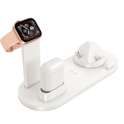 Se UD15 - 3-i-1 Trådløs Oplader dock til iPhone / Apple Watch / AirPods - Hvid ❤ Kæmpe udvalg i Capida ❤ Hurtig levering: 1 - 2 Hverdage samt billig fragt - Varenummer: CPD-V33840700154B og barcode / Ean: på lager - Udsalg på Mobil tilbehør Spar op til 52% - Over 1354 design mærker på udsalg