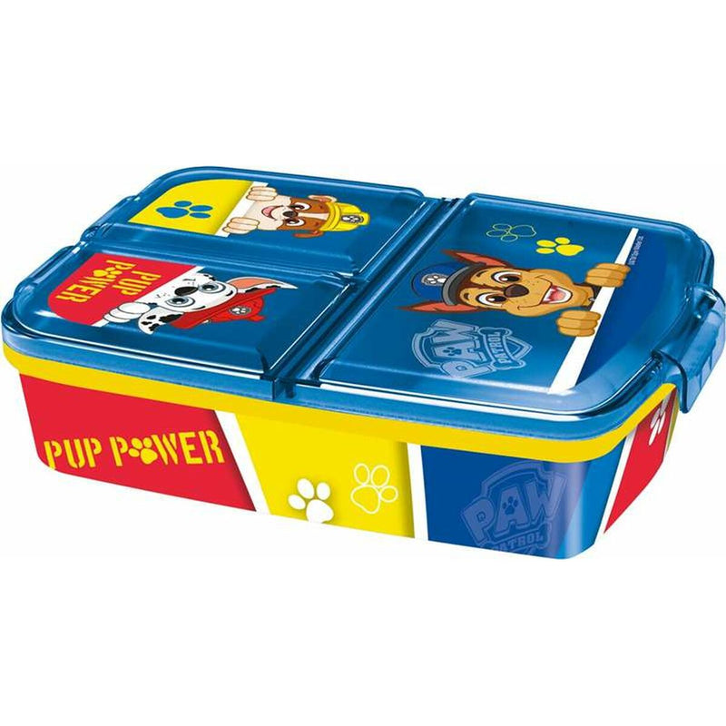 Madkasse med rum The Paw Patrol Pup Power 19,5 x 16,5 x 6,7 cm