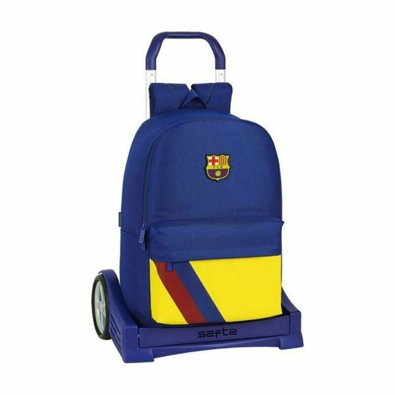 Skolerygsæk med Hjul Evolution F.C. Barcelona