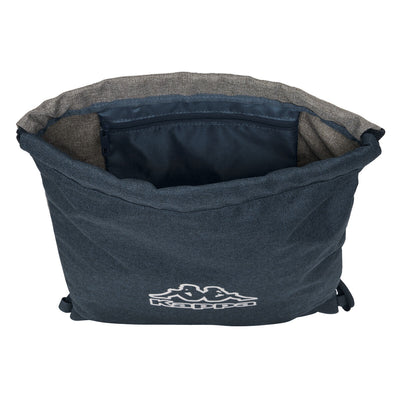 Rygsæk med Snore Kappa Dark navy Grå Marineblå 35 x 40 x 1 cm