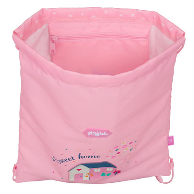 Rygsæk med Snore Glow Lab Sweet home Pink 26 x 34 x 1 cm