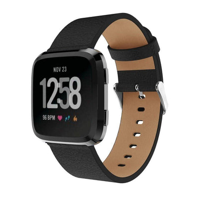 Se Fitbit Versa / Versa 2 - Ægte læder urrem - Passer til håndled 120-190mm - Sort ❤ Kæmpe udvalg i Capida ❤ Hurtig levering: 1 - 2 Hverdage samt billig fragt - Varenummer: CPD-V33841300274A og barcode / Ean: på lager - Udsalg på Bolig og fritid Spar op til 51% - Over 1354 kendte brands på udsalg