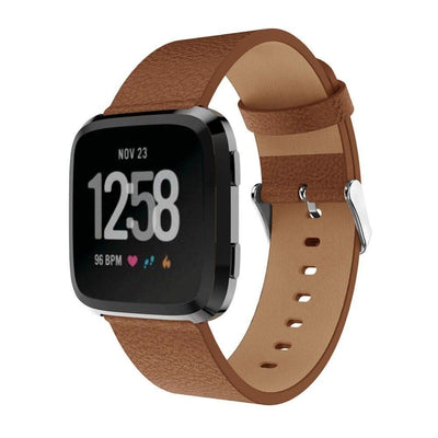 Se Fitbit Versa / Versa 2 - Ægte læder urrem - Passer til håndled 120-190mm - Brun ❤ Kæmpe udvalg i Capida ❤ Hurtig levering: 1 - 2 Hverdage samt billig fragt - Varenummer: CPD-V33841300274C og barcode / Ean: på lager - Udsalg på Bolig og fritid Spar op til 66% - Over 1354 kendte brands på udsalg