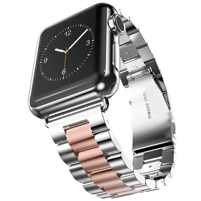 Se Apple Watch 10 46mm / 9/8/7/6/5/4/3/2/1/SE - 45/44/42mm / Watch Ultra / Ultra 2 - Luksus metal Beads urrem - Rosa guld/sølv ❤ Kæmpe udvalg i Capida ❤ Hurtig levering: 1 - 2 Hverdage samt billig fragt - Varenummer: CPD-V33841300434C og barcode / Ean: på lager - Udsalg på Bolig og fritid Spar op til 58% - Over 1324 kendte brands på udsalg