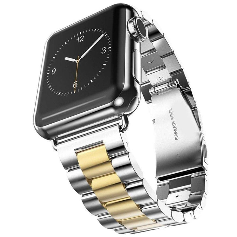 Se Apple Watch 10 46mm / 9/8/7/6/5/4/3/2/1/SE - 45/44/42mm / Watch Ultra / Ultra 2 - Luksus metal Beads urrem - Guld/sølv ❤ Kæmpe udvalg i Capida ❤ Hurtig levering: 1 - 2 Hverdage samt billig fragt - Varenummer: CPD-V33841300434D og barcode / Ean: på lager - Udsalg på Bolig og fritid Spar op til 57% - Over 1324 kendte brands på udsalg