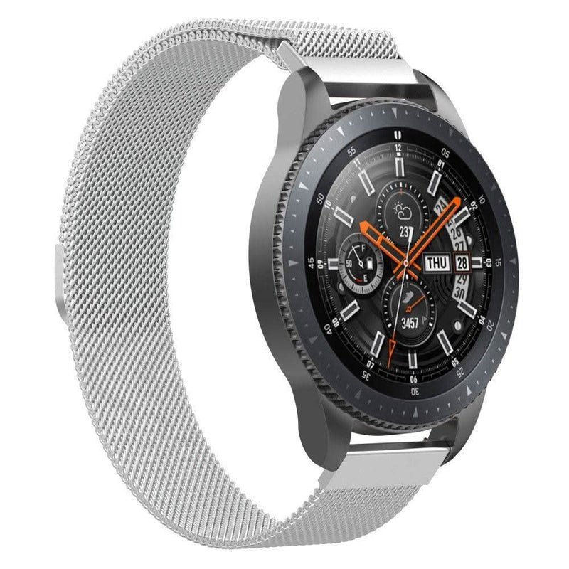 Se Samsung Galaxy Watch 46mm - Milanese rustfrit stål urrem - Sølv ❤ Kæmpe udvalg i Capida ❤ Hurtig levering: 1 - 2 Hverdage samt billig fragt - Varenummer: CPD-V33841300553A og barcode / Ean: på lager - Udsalg på Bolig og fritid Spar op til 67% - Over 1354 kendte mærker på udsalg