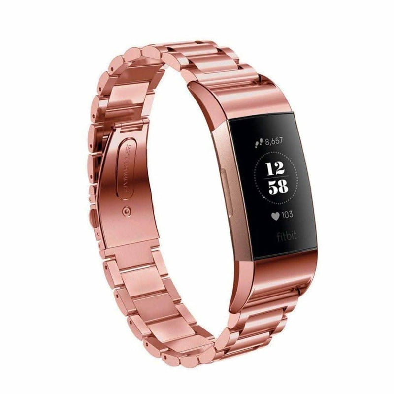 Se Fitbit Charge 3 / Charge 4 - Butterfly Urrem i rustfrit stål - Rosa guld ❤ Kæmpe udvalg i Capida ❤ Hurtig levering: 1 - 2 Hverdage samt billig fragt - Varenummer: CPD-V33841300561C og barcode / Ean: på lager - Udsalg på Bolig og fritid Spar op til 55% - Over 1354 kendte brands på udsalg