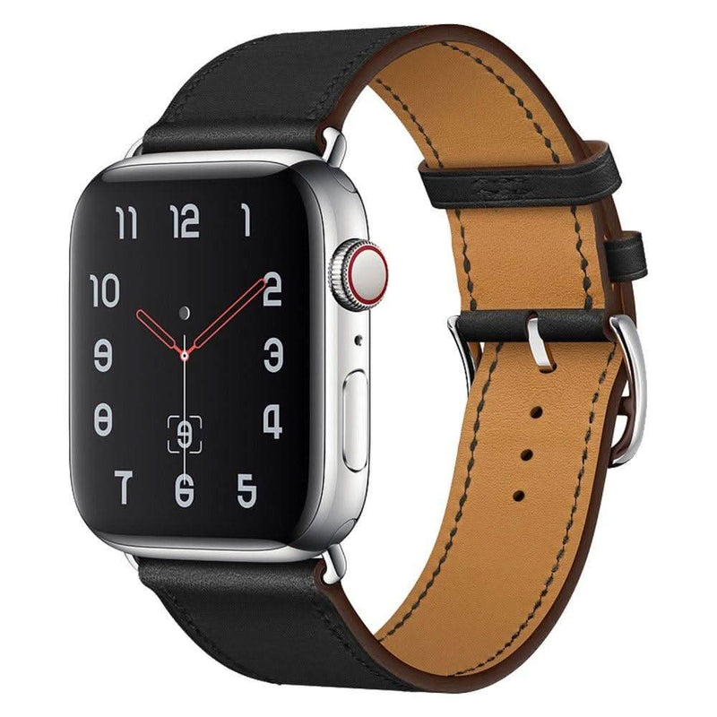 Se Apple Watch 7/6/5/4/3/2/1/SE - 45/44/42mm - Ægte læder rem - Sort ❤ Kæmpe udvalg i Capida ❤ Hurtig levering: 1 - 2 Hverdage samt billig fragt - Varenummer: CPD-V33841300859A og barcode / Ean: på lager - Udsalg på Bolig og fritid Spar op til 56% - Over 1324 kendte brands på udsalg