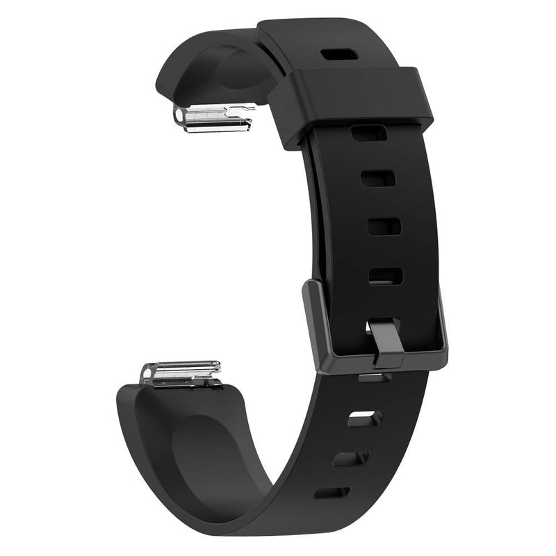 Fitbit Inspire / Inspire HR - Silikone rem - Str. S - Sort