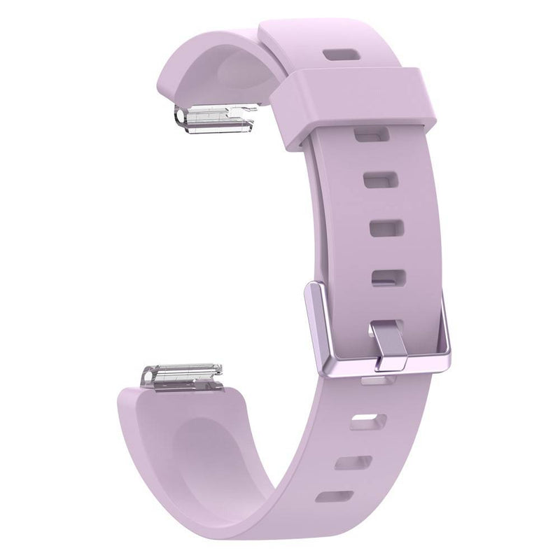 Fitbit Inspire / Inspire HR - Silikone rem - Str. S - Lys lilla