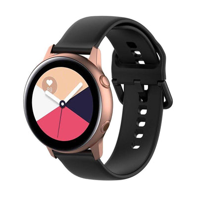 Se Samsung Galaxy Watch Active - Silikone fleksibel urrem - Sort Str S ❤ Kæmpe udvalg i Capida ❤ Hurtig levering: 1 - 2 Hverdage samt billig fragt - Varenummer: CPD-V33841301207A og barcode / Ean: på lager - Udsalg på Bolig og fritid Spar op til 64% - Over 1354 kendte mærker på udsalg